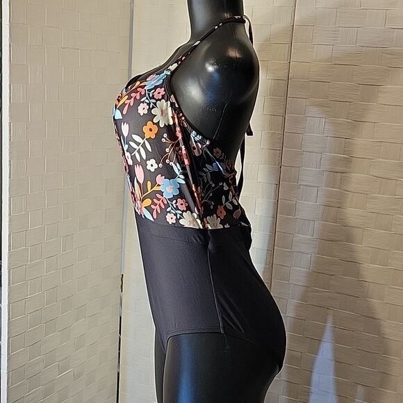 BRAND NEW MODCLOTH  ONE-PIECE TWO TONE WOMEN"S SWIMSUITS - Picture 5 of 16